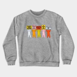 Power To The Puppies - The Peach Fuzz Crewneck Sweatshirt